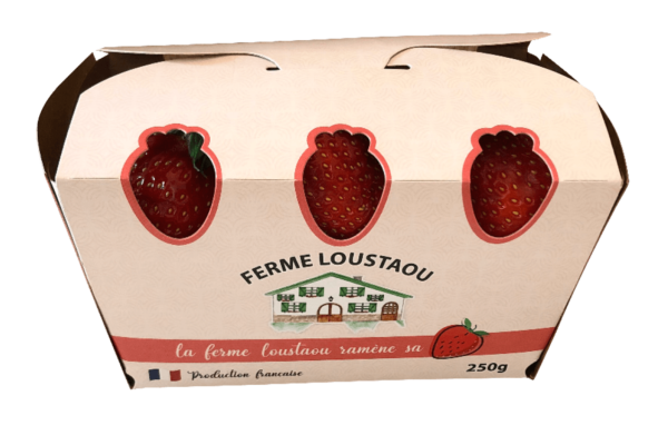 barquette carton ecoresponsable fraises