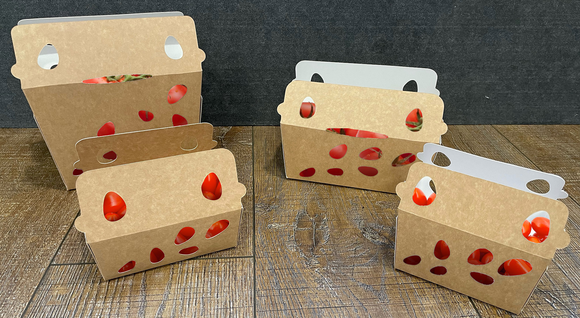 Les barquettes carton pour tomates