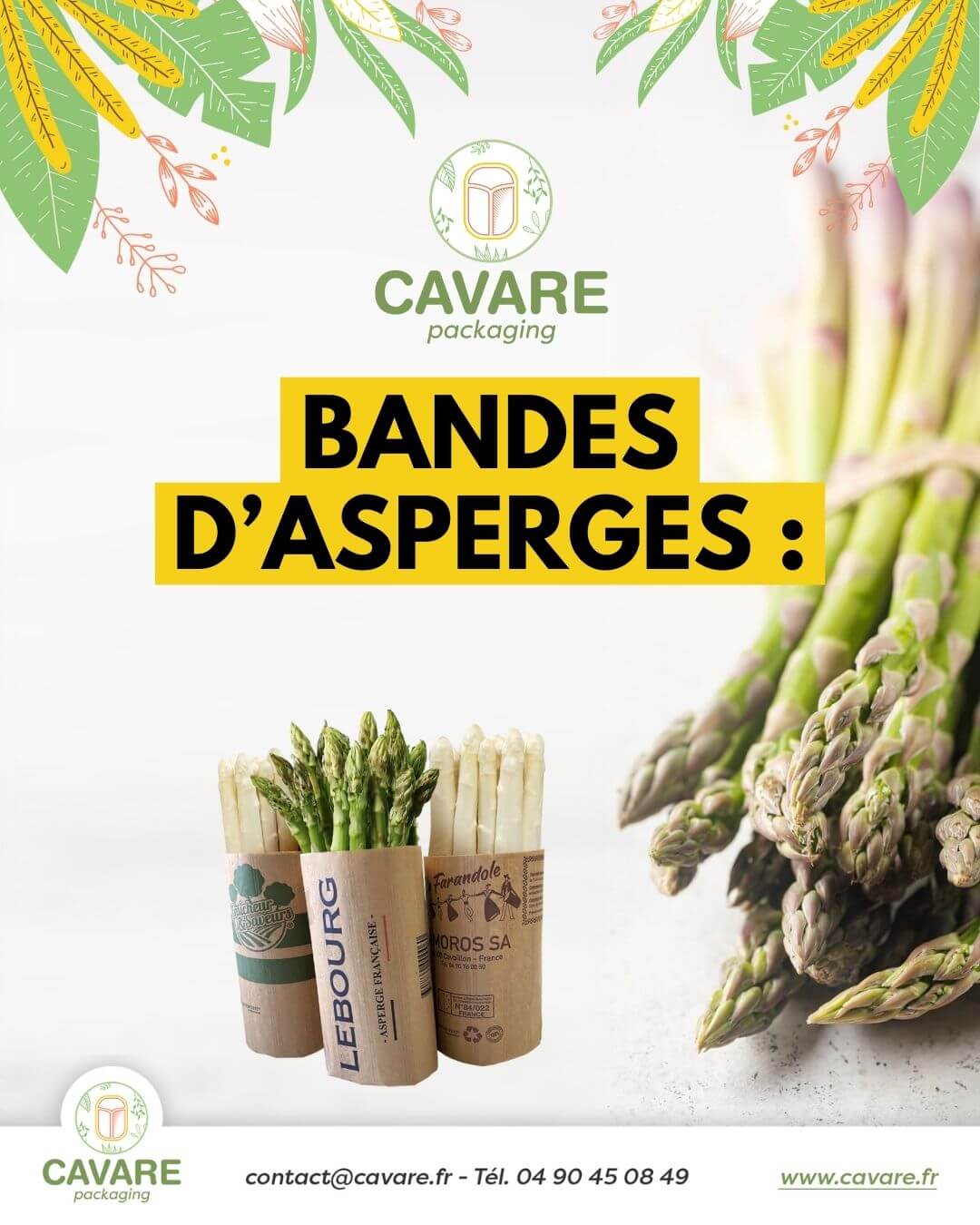 Comment poser nos bandes kraft pour bottes d&rsquo;asperges